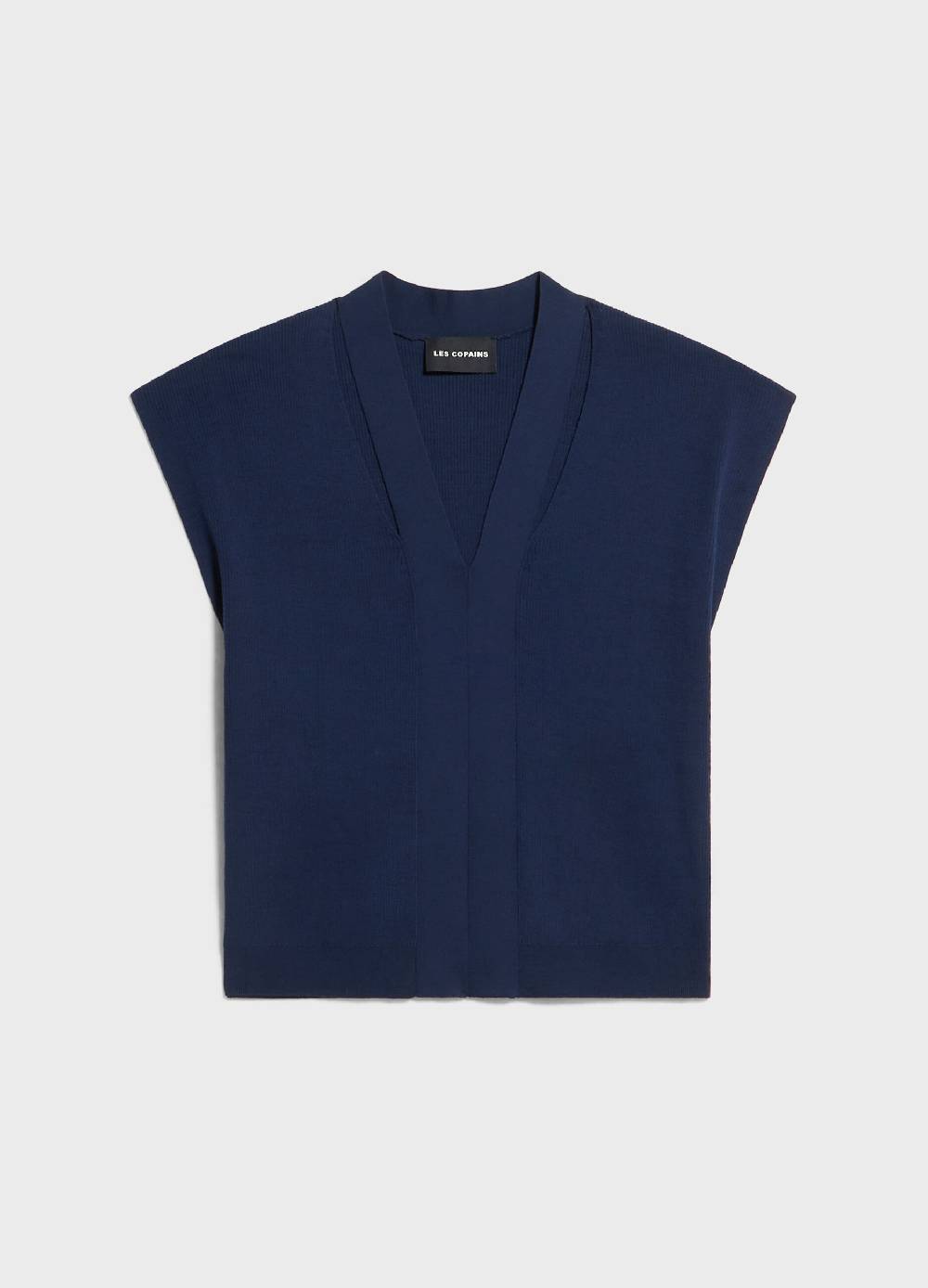 LES COPAINSMaglia tricot con scollo a V Spedizione Gratuita