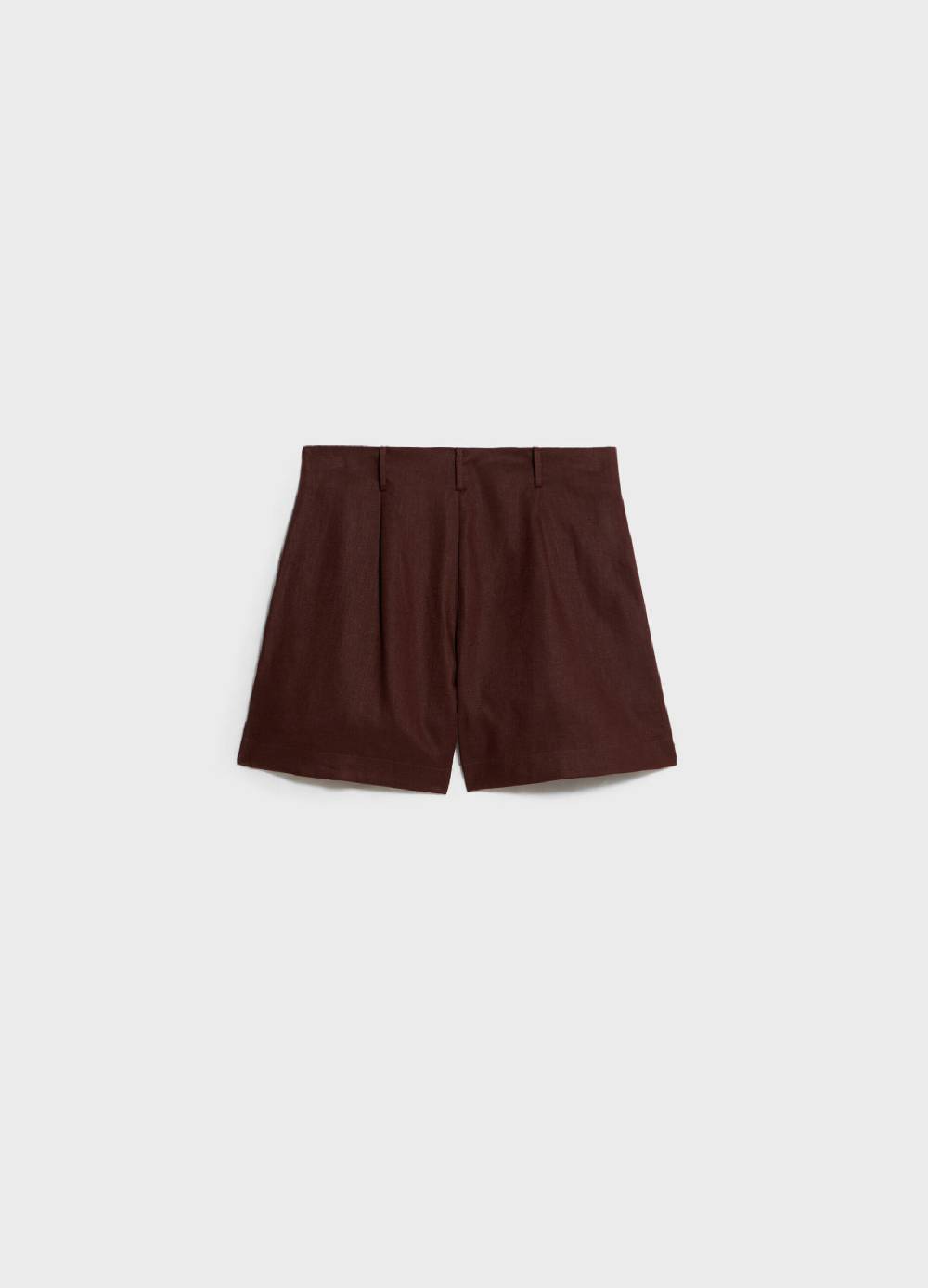 LES COPAINSShorts bermuda in lino Pezzi Unici