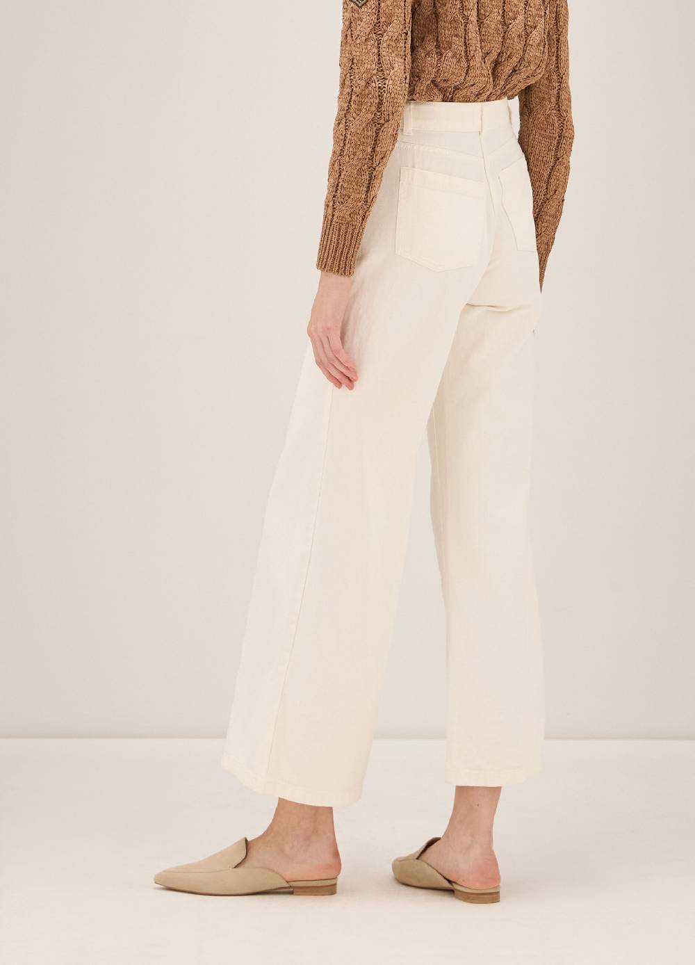 LES COPAINSDenim stile culotte in cotone Negozi Online