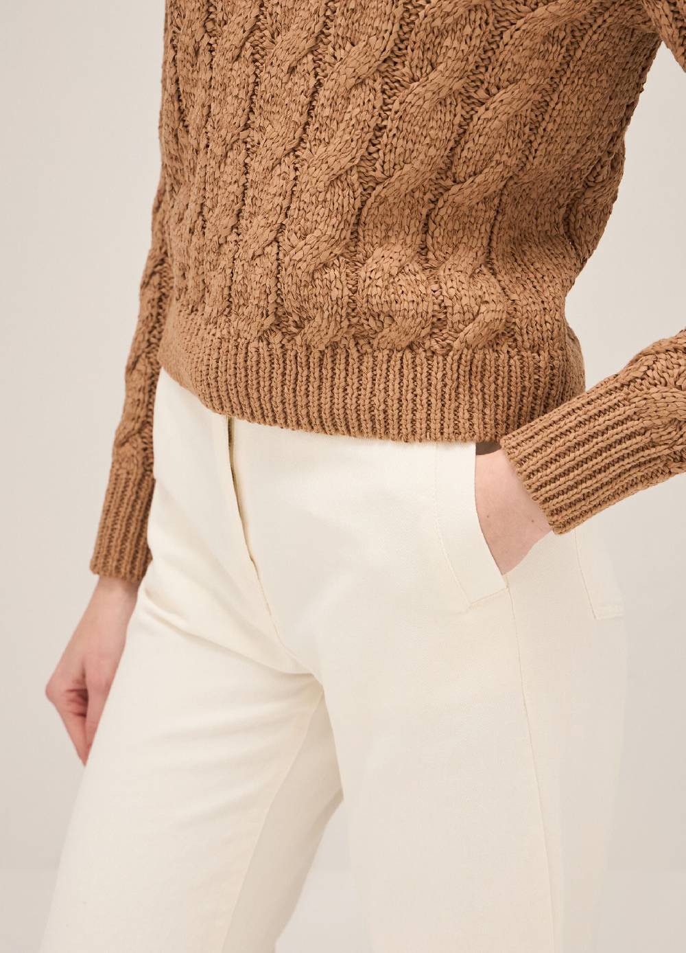LES COPAINSDenim stile culotte in cotone Negozi Online