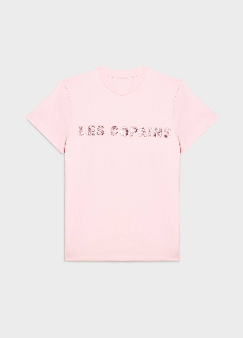 LES COPAINST-shirt a mezza manica in cotone stretch Shopping Online