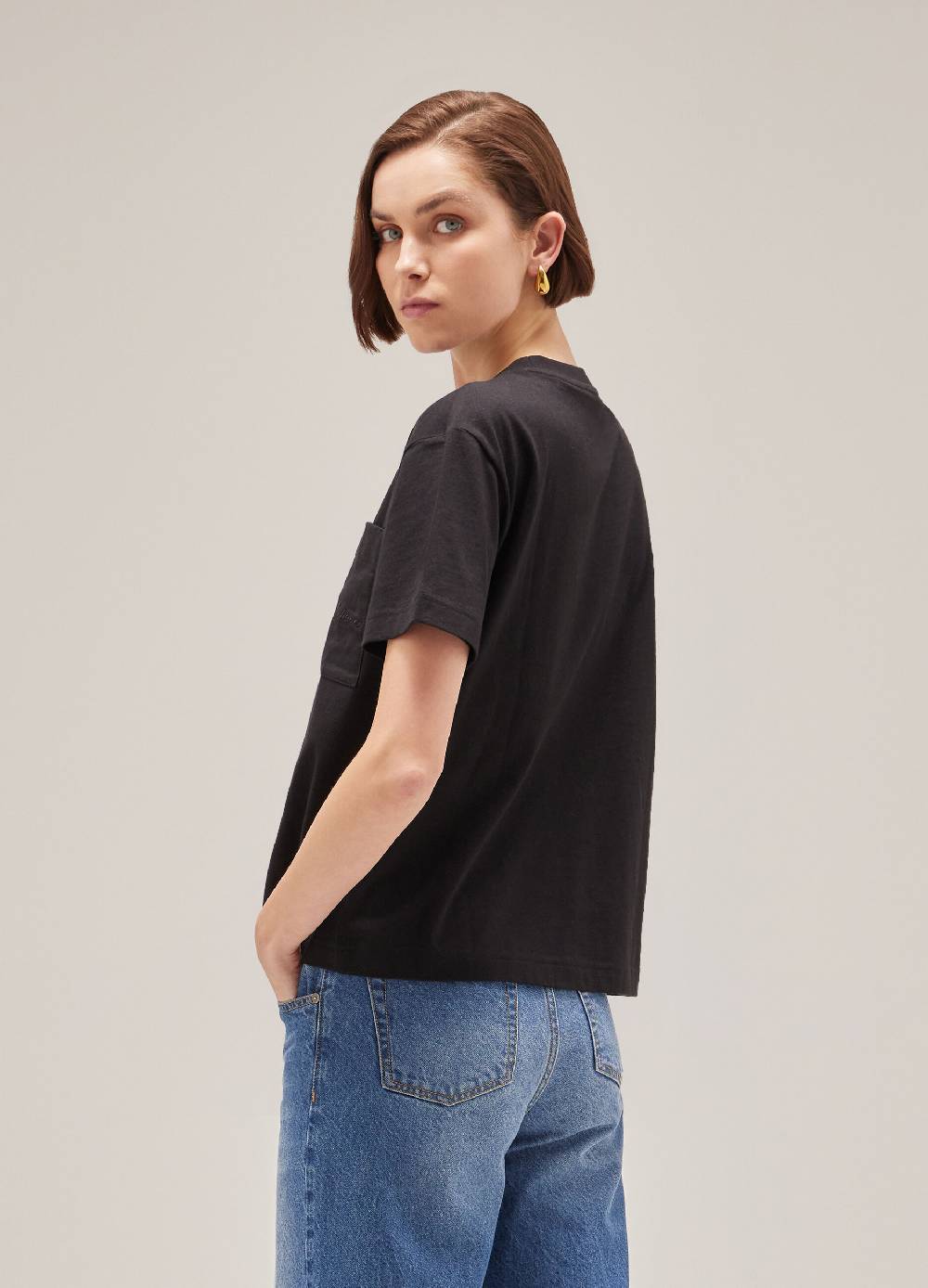 LES COPAINST-shirt con logo in puro cotone Vendita Economica