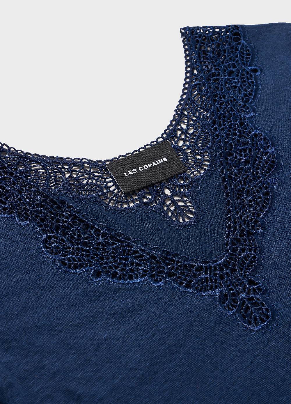 LES COPAINST-shirt a maniche corte in lino 2025