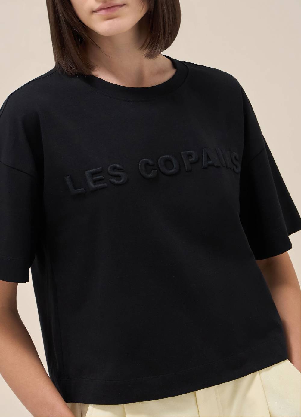 LES COPAINST-shirt a maniche corte con logo 2025