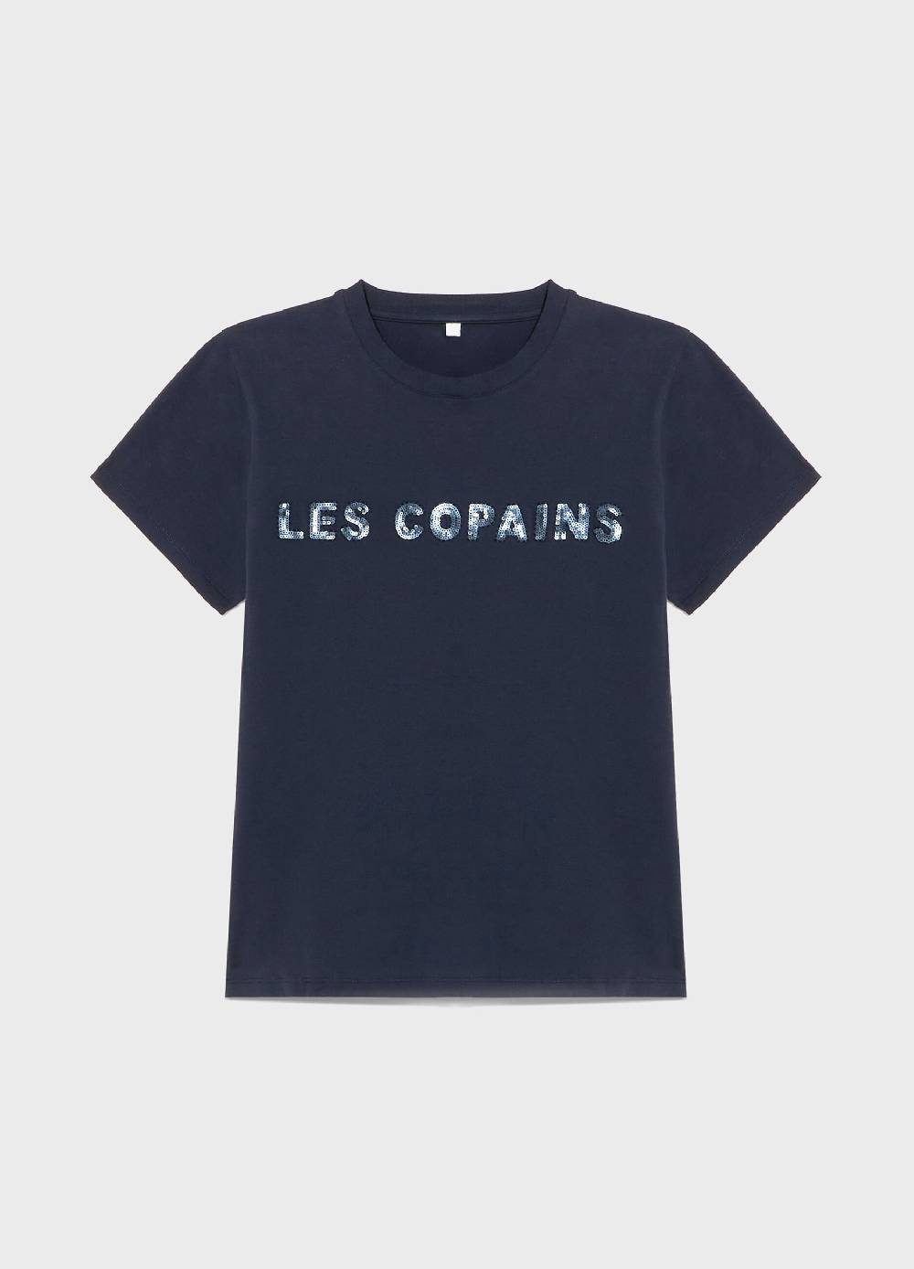 LES COPAINST-shirt a mezza manica in cotone stretch Qualità