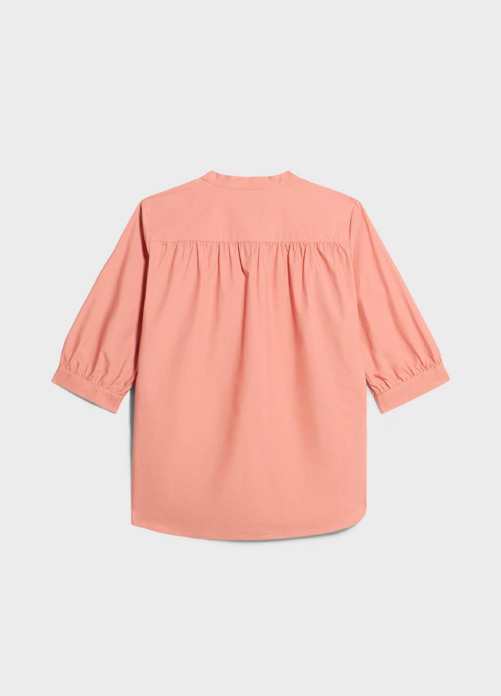 LES COPAINSBlusa in cotone manica a tre quarti Presa