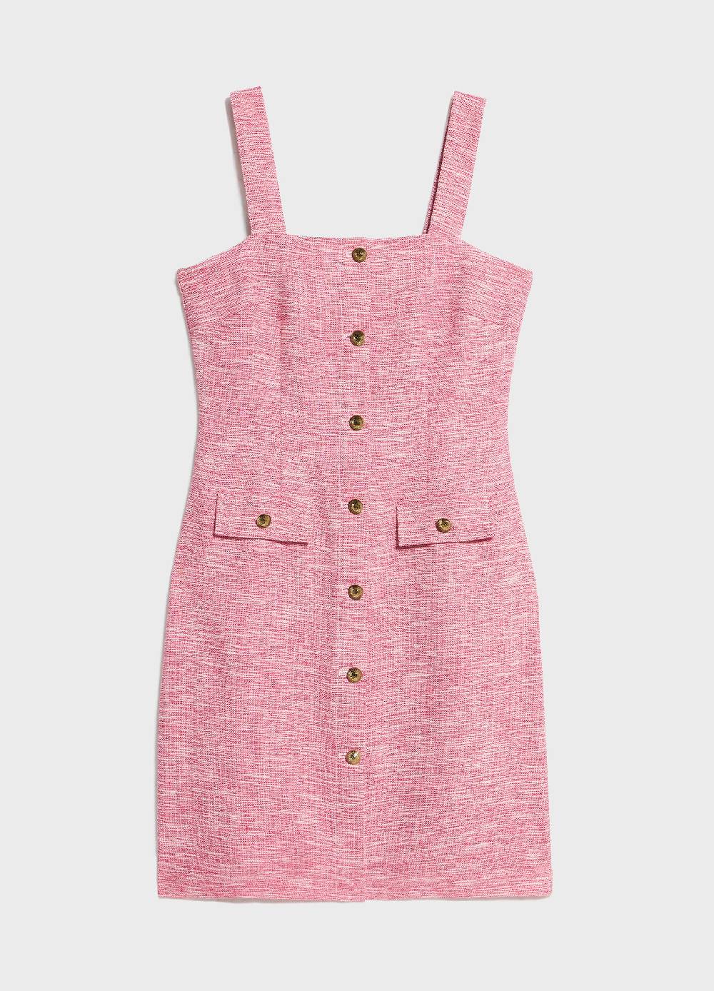 LES COPAINSAbito corto misto cotone effetto tweed Economico