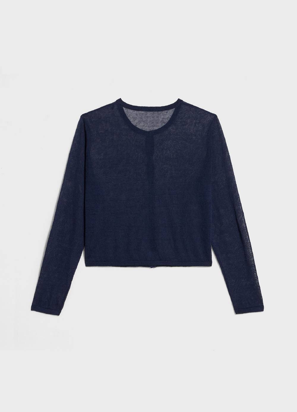 LES COPAINSCardigan tricot in misto lino Vendita Calda