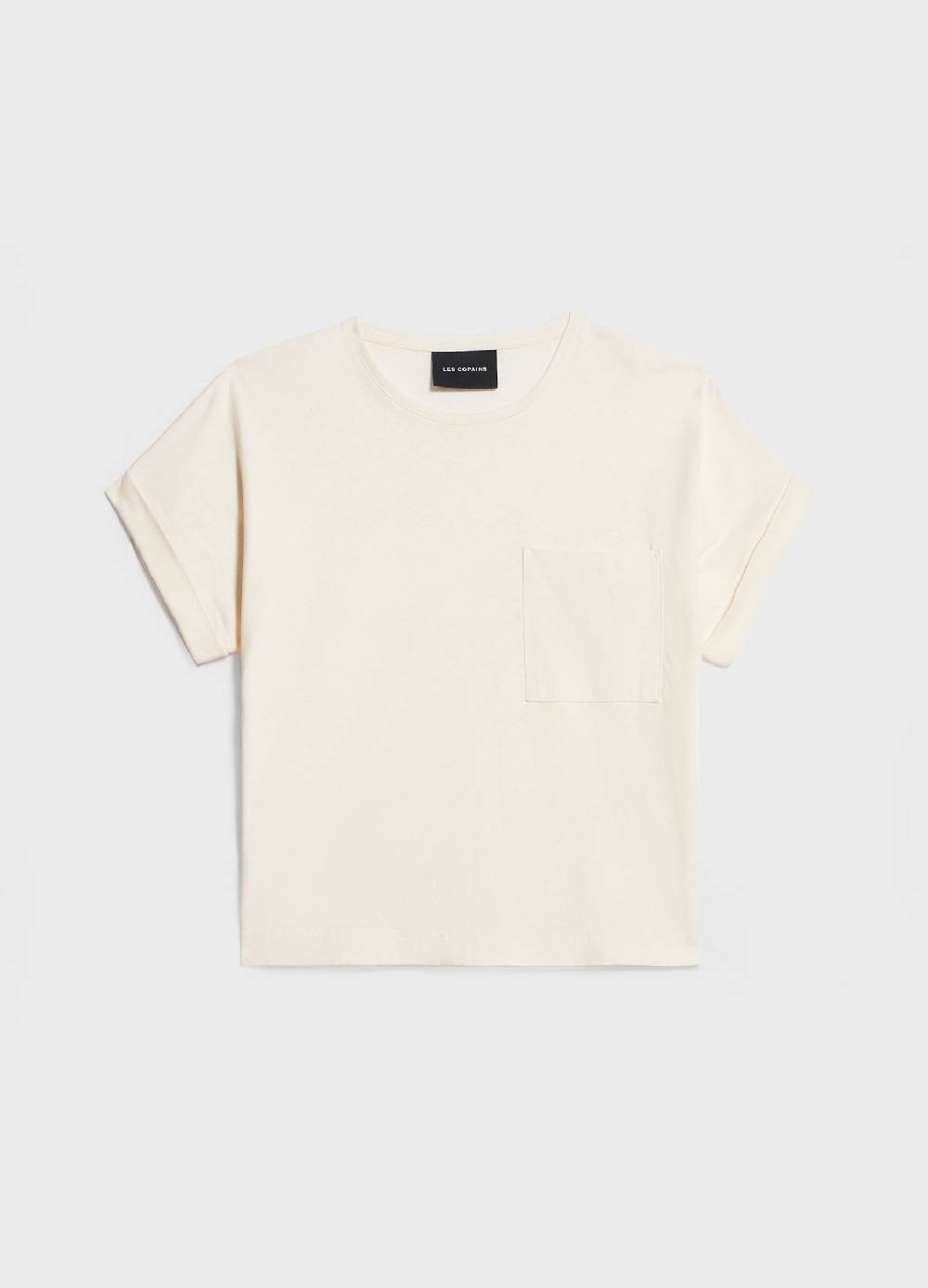LES COPAINST-shirt in lino e cotone Italy