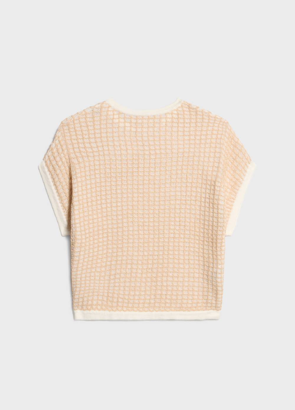 LES COPAINSMaglia tricot a maniche corte In Linea