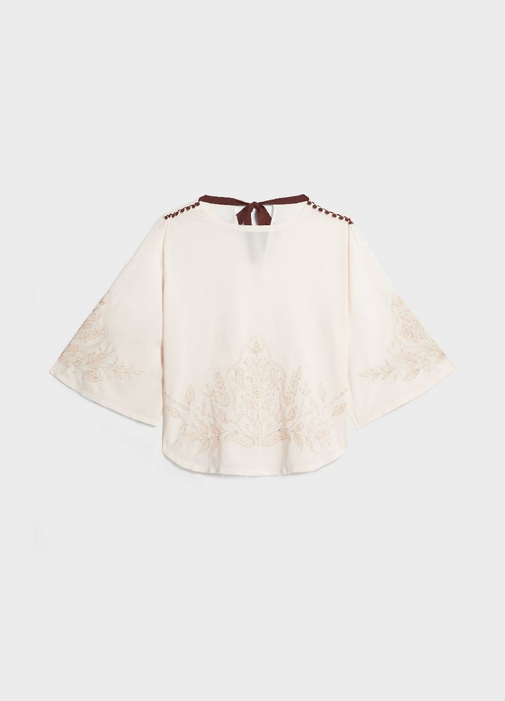 LES COPAINSBlusa con ricami Offerta esclusiva