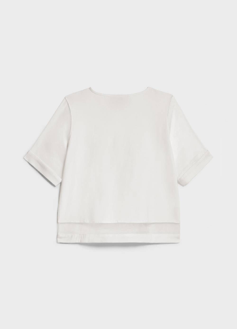LES COPAINST-shirt in cotone con inserti Consegna Veloce