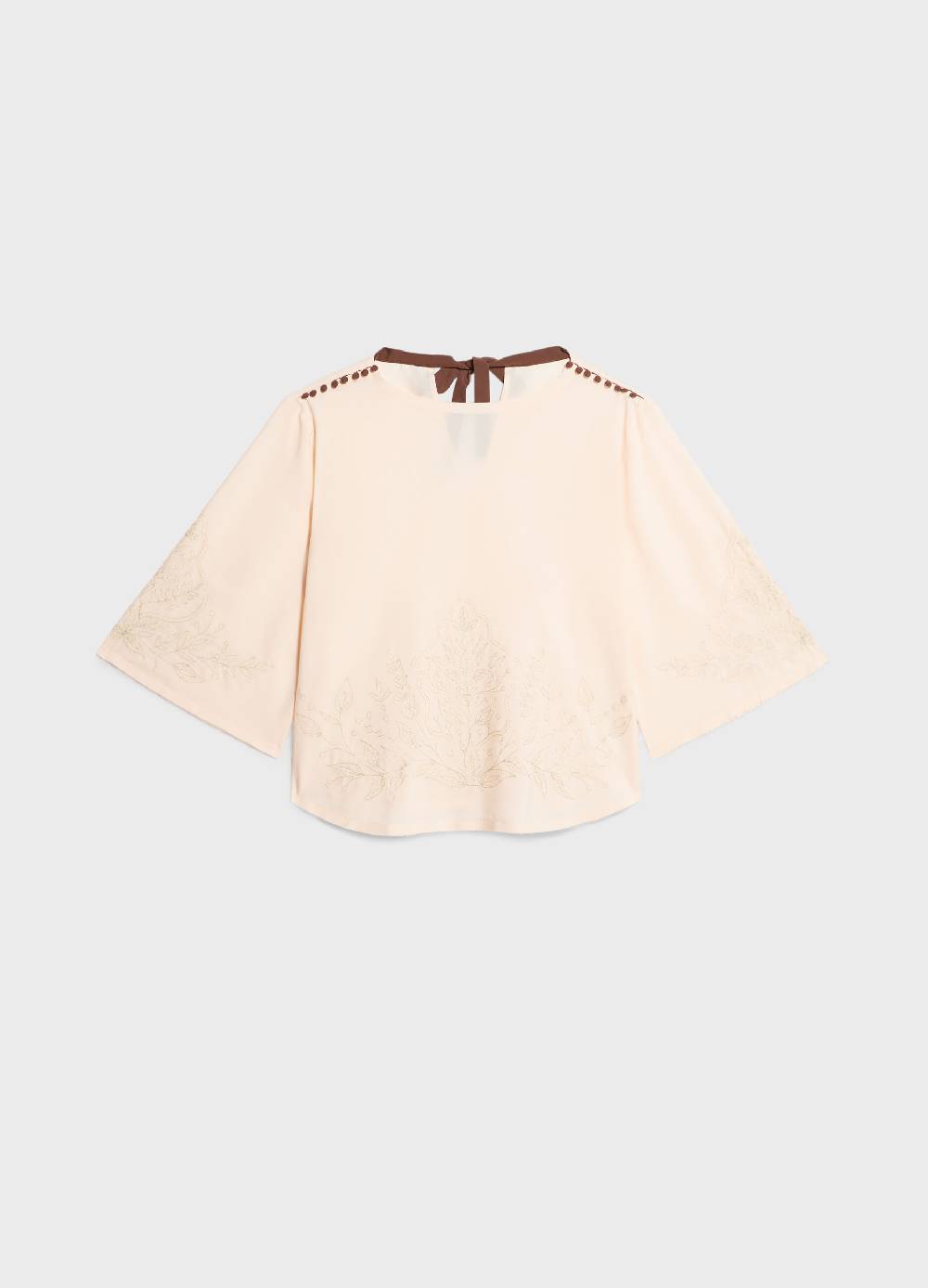 LES COPAINSBlusa con ricami Fino Al -60%