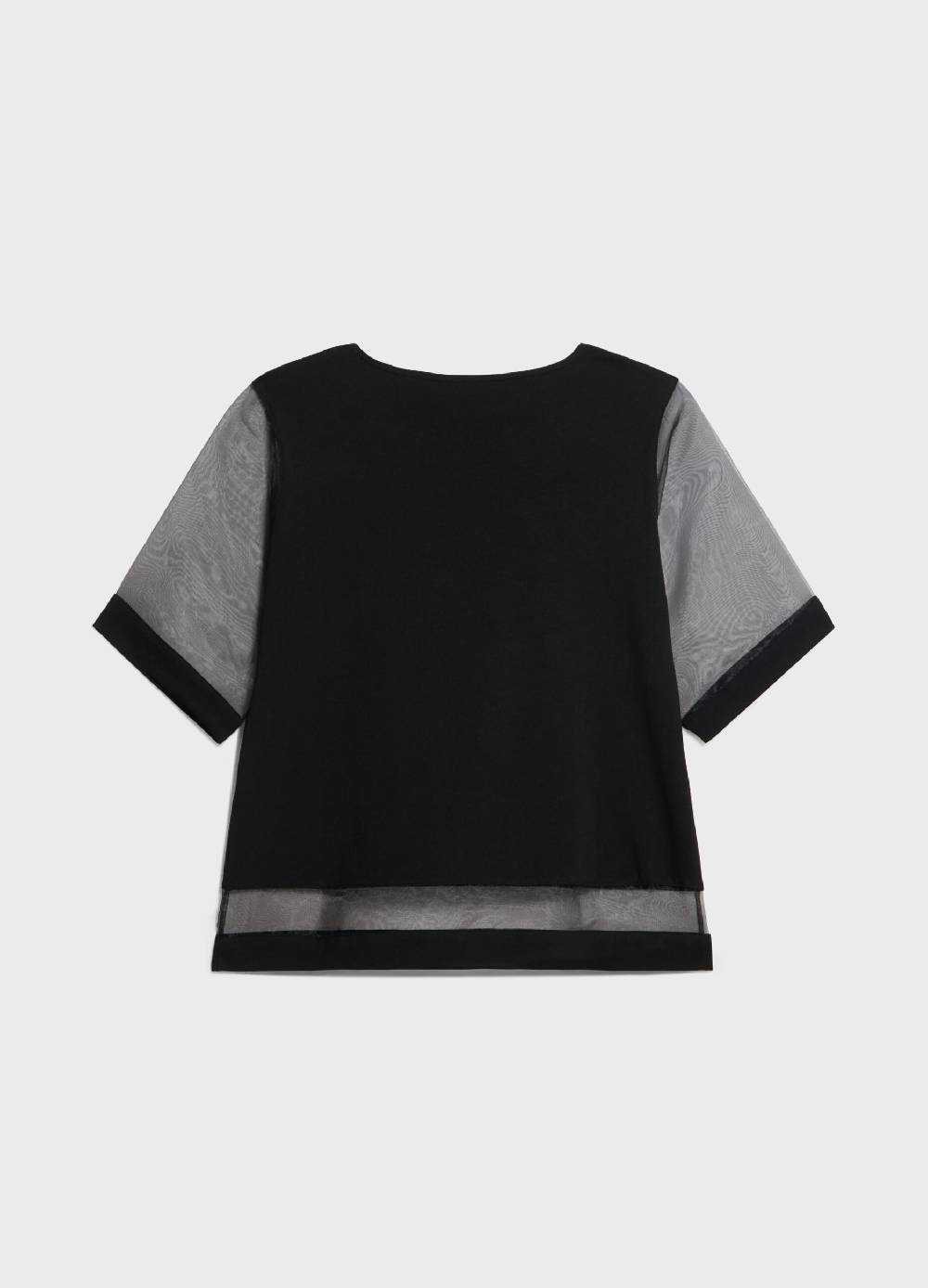 LES COPAINST-shirt in cotone con inserti Prezzo Ridotto