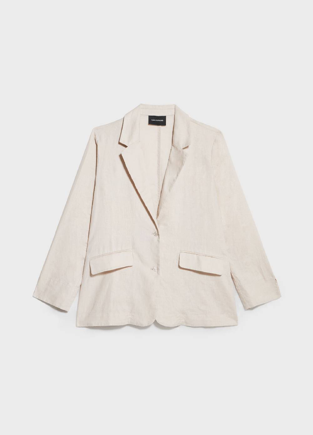 LES COPAINSGiacca a camicia in lino Hotsell