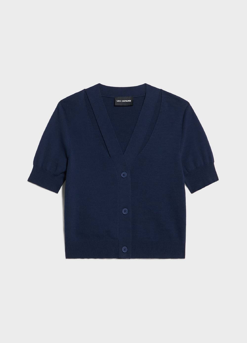 LES COPAINSCardigan tricot con scollo a V I Più Venduti