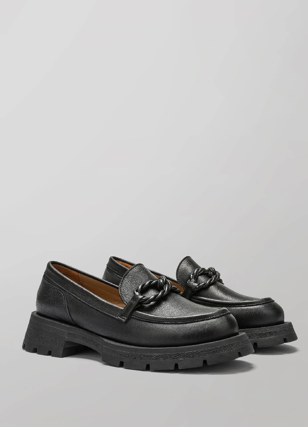 LES COPAINSMocassino chunky in pelle