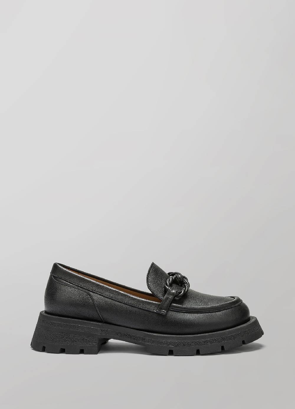 LES COPAINSMocassino chunky in pelle Nuova