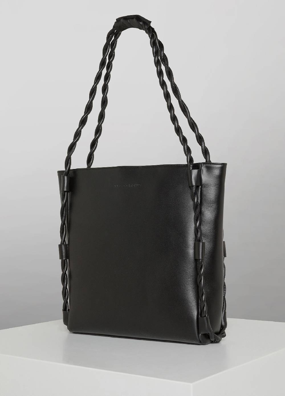 LES COPAINSBorsa a spalla tote bag in vera pelle Nuovo