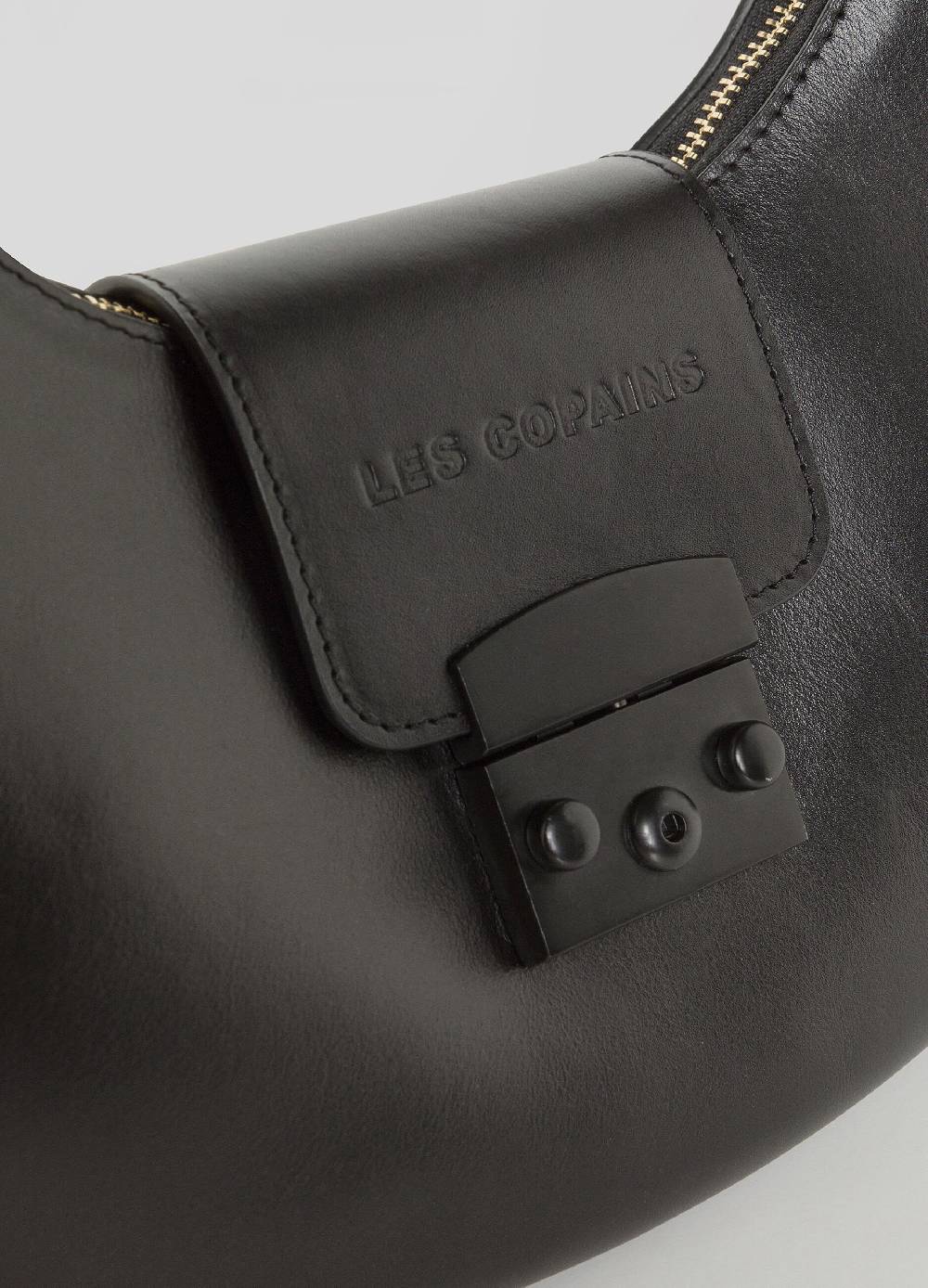 LES COPAINSBorsa hobo a spalla in vera pelle Consegna Veloce