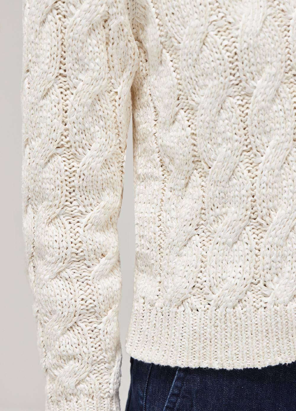 LES COPAINSMaglione tricot a trecce Prezzo Ridotto