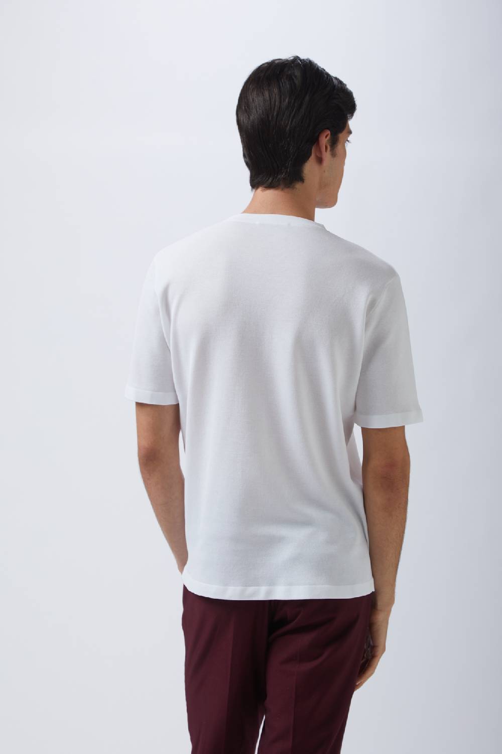 Kangra Cashmere Girocollo M-Manica Interlock Latest stili