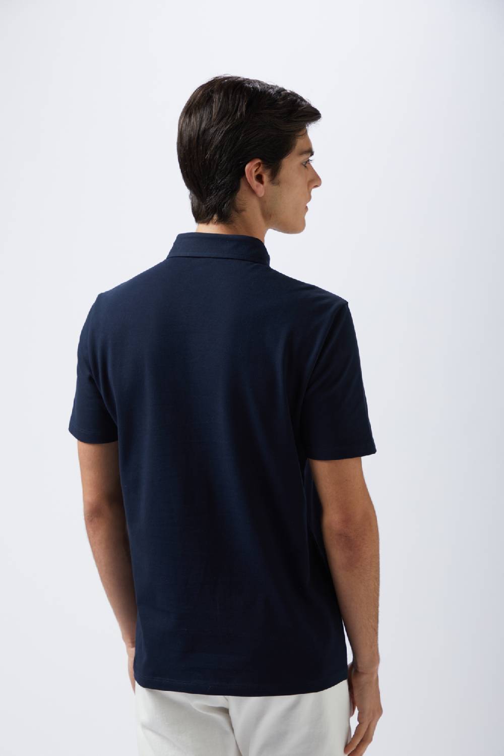 Kangra Cashmere Polo Con Bottoni Jersey Piquet Promozione