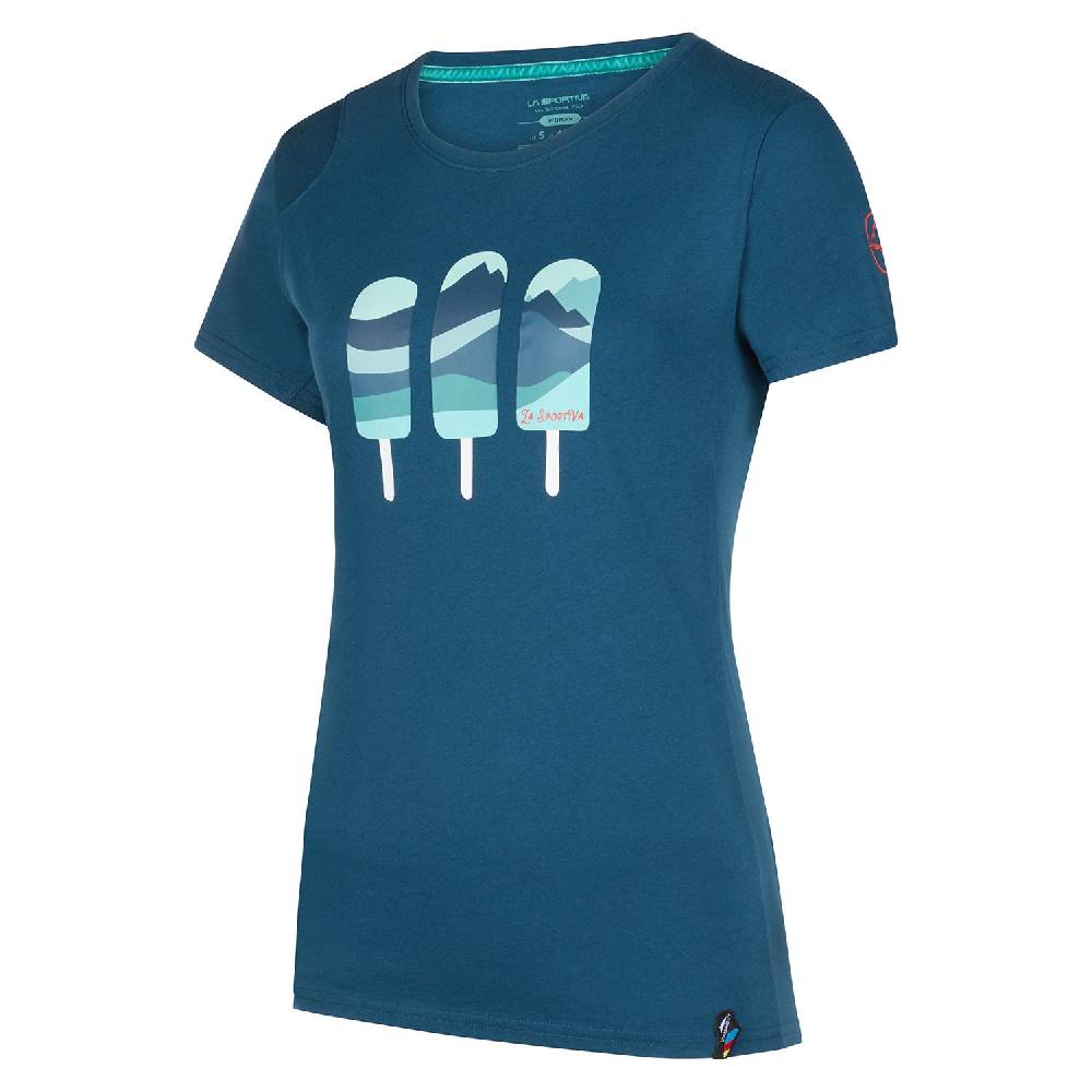 La Sportiva Icy Mountains T-Shirt WT-Shirts Arrampicata