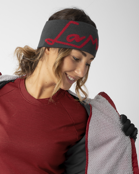 Lamunt MARTHA FASCIA LOGO KNIT Qualità Garantita