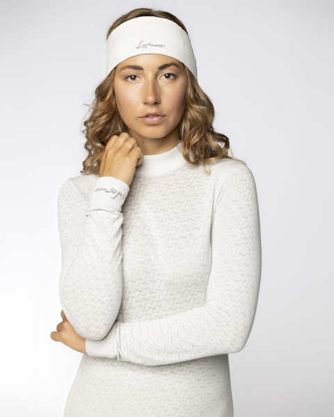 Lamunt ALICE BASELAYER MAGLIA IN CASHMERE MANICHE LUNGHE Presa