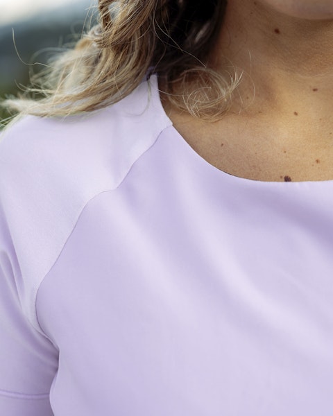 Lamunt MARIA TERESA MAGLIETTA BOXY A MANICHE CORTE Vendite Flash