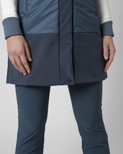 Lamunt ELENA GILET LUNGO IN CASHMERE Moda