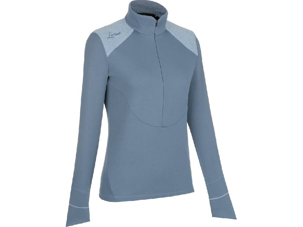 Lamunt BARBARA THERMAL HALF ZIP In Linea