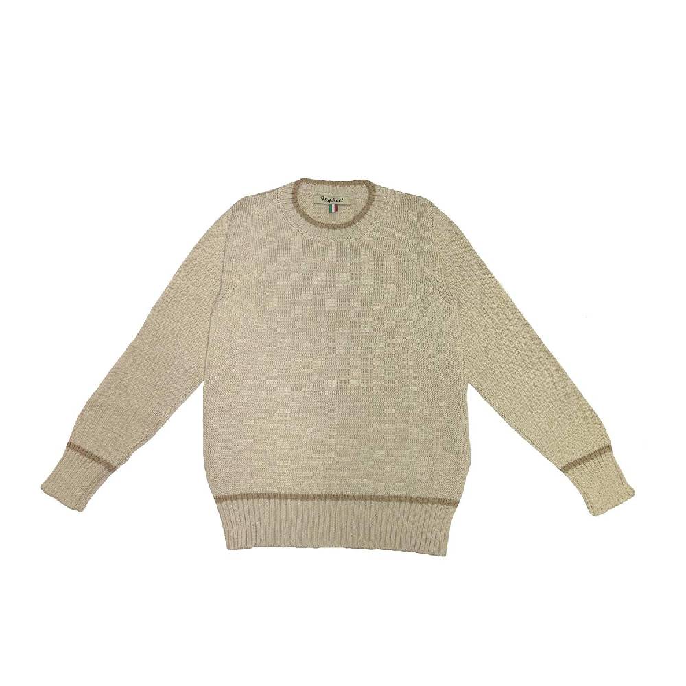 ﻿Nupkeet Maglia Girocollo Beige – Cepola