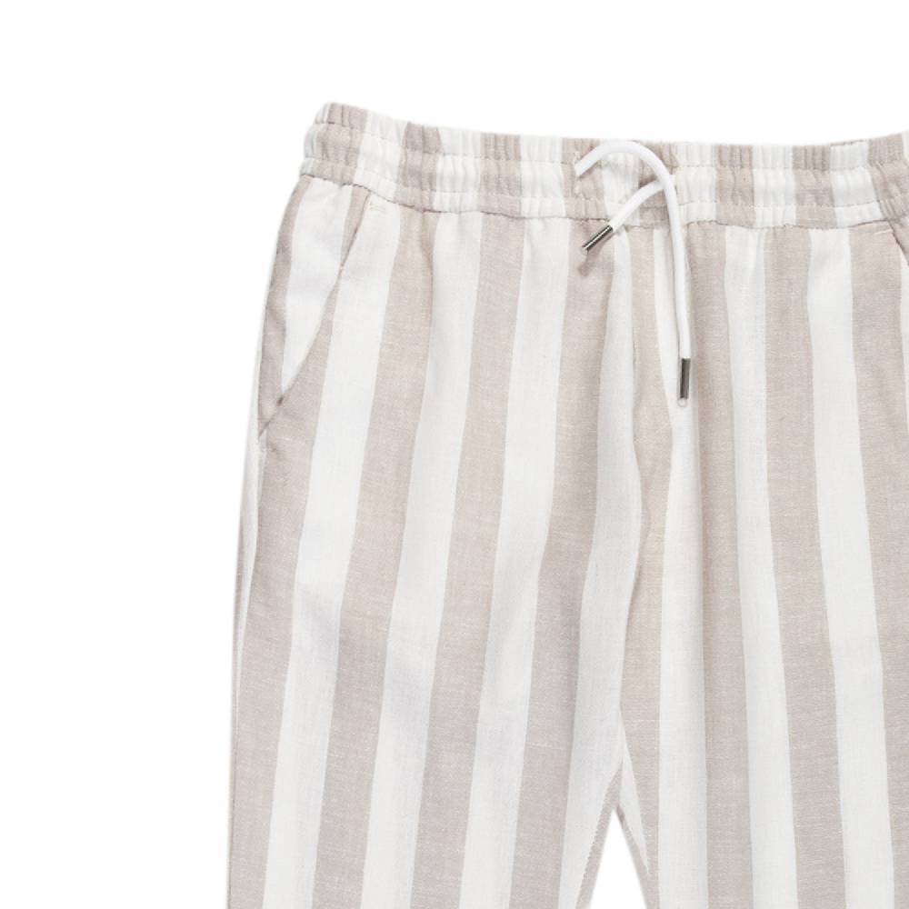 Nupkeet Pantalone lungo Beige e Bianco – Scaro Outlet