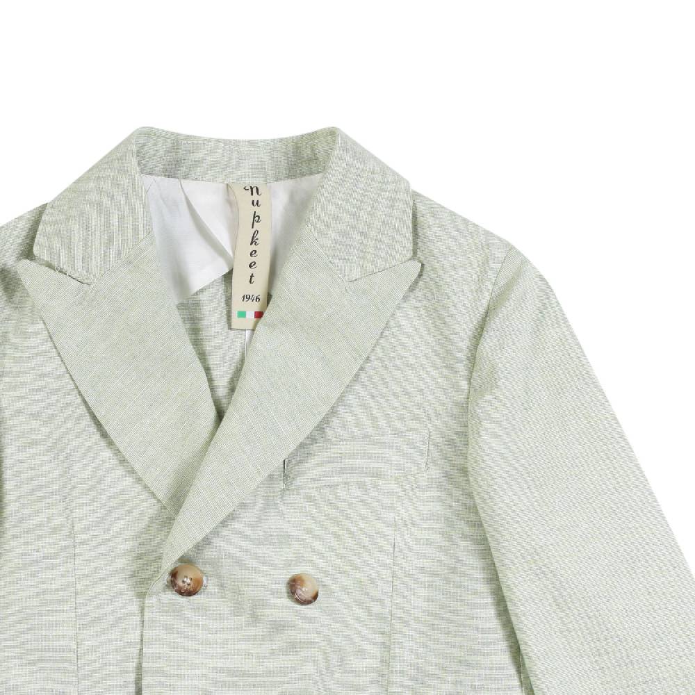 Nupkeet Giacca Verde Doppiopetto – Mussillo In Saldo