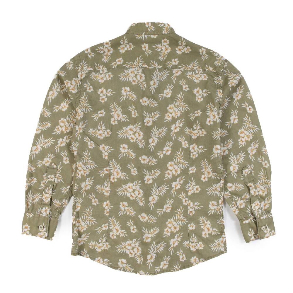 Nupkeet Camicia Collo coreano manica lunga – Ricciola Pezzi Unici