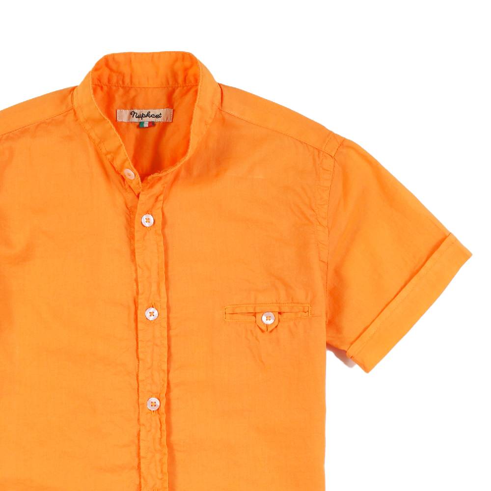 Nupkeet Camicia Coreana Arancione – Rospo Consegna Veloce