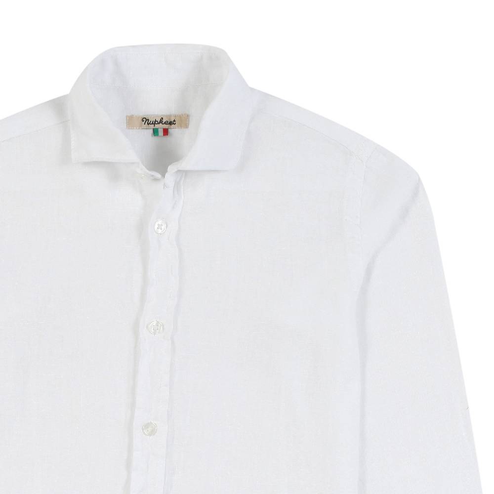 Nupkeet Camicia Collo Francese – Rombo Fino Al -60%