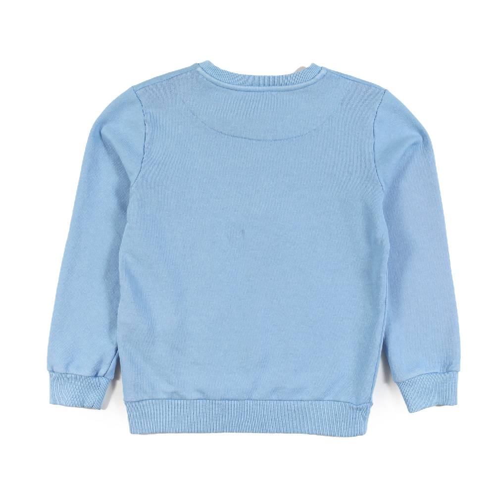 Nupkeet Maglia manica lunga celeste- Boga Affare Del Giorno
