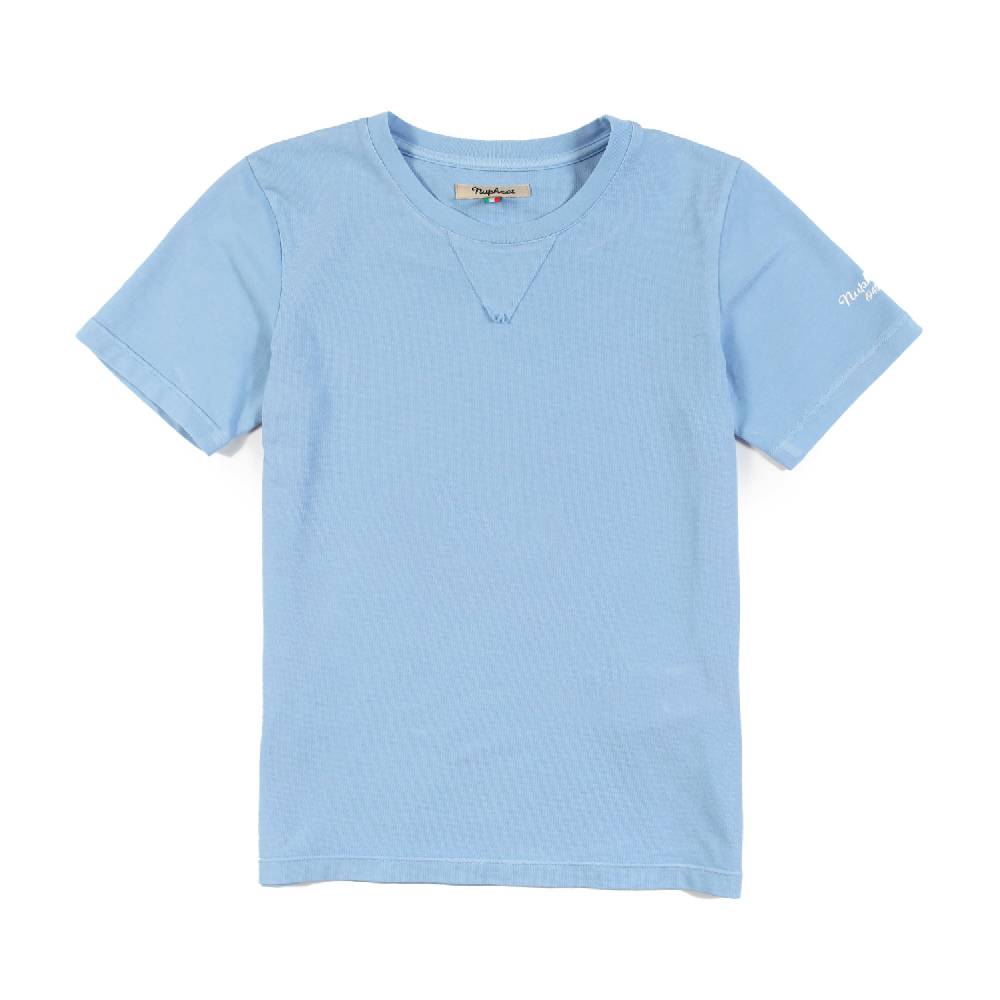Nupkeet Maglia girocollo celeste – Carango Sconto