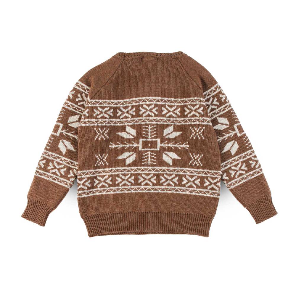 Nupkeet Pullover Raglan Girocollo Cacao – Lesina Online