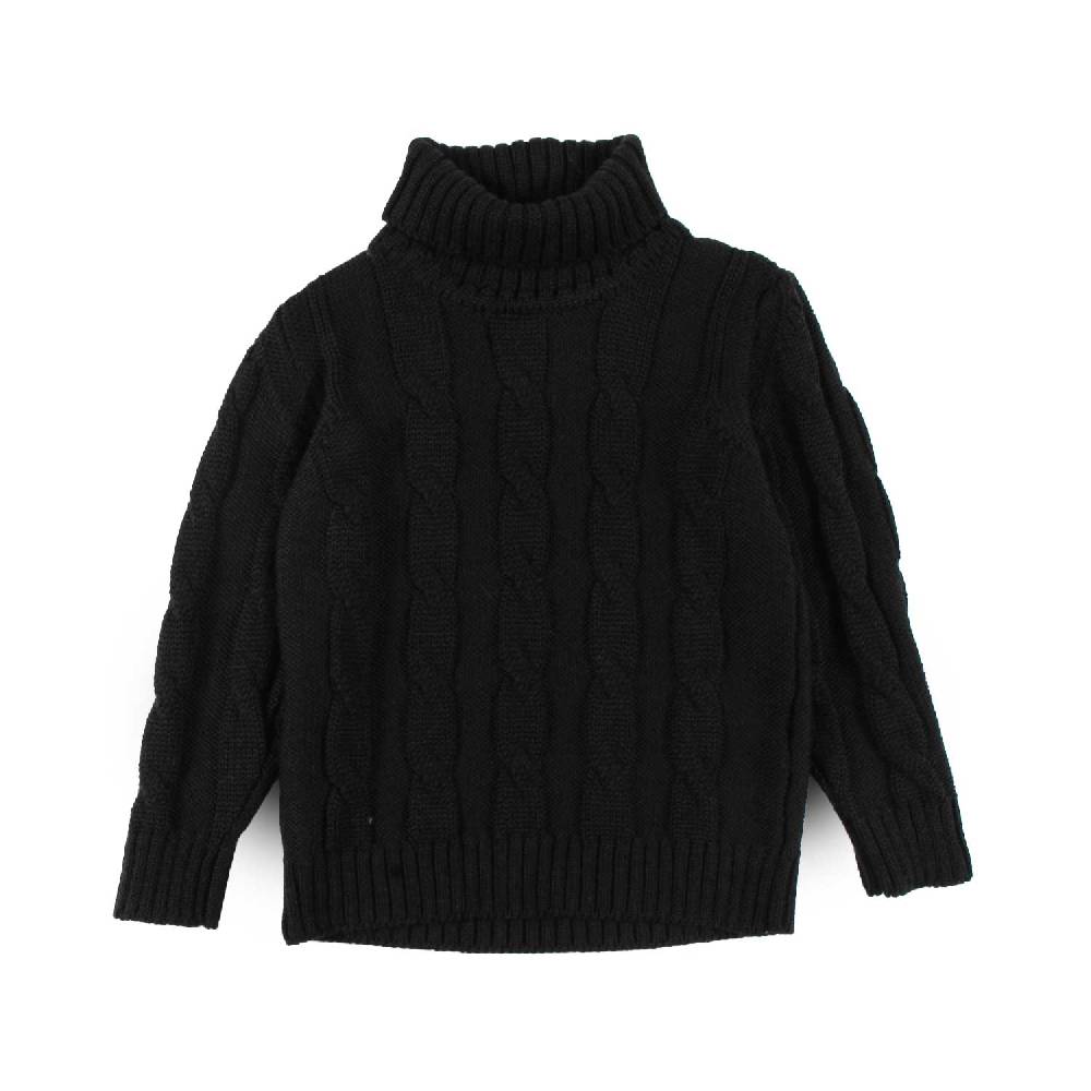 Nupkeet Pullover Collo Alto Nero – Furore Saldi