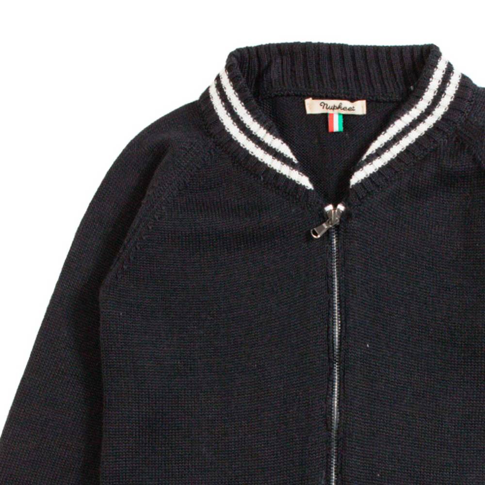 Nupkeet Bomber con Tasche Nero – Ogliastro In Linea