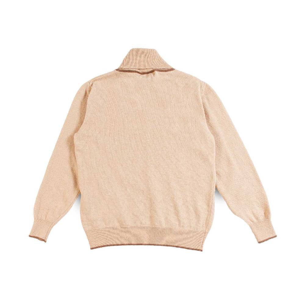 Nupkeet Pullover Collo Alto Cammello – Miseno Vendita Calda