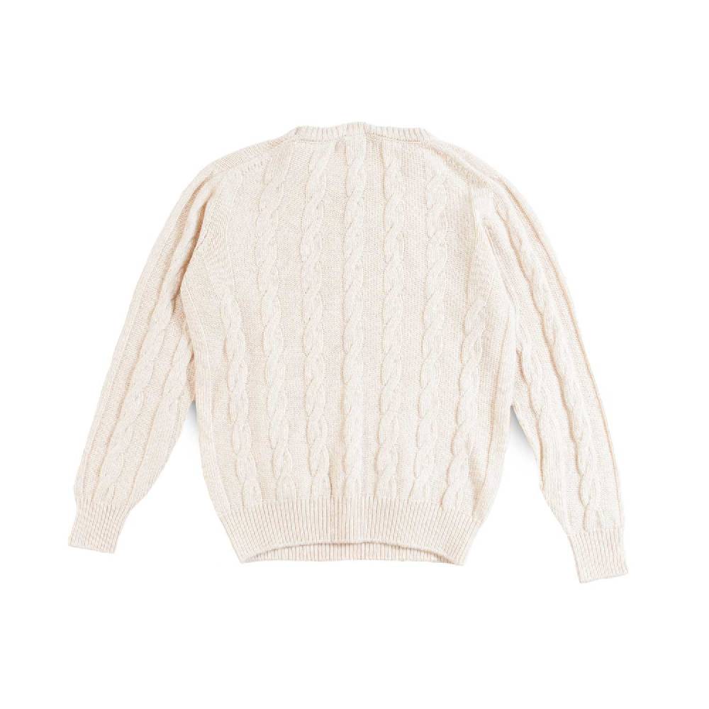 Nupkeet Pullover Girocollo Manica Lunga a Trecce – Varem Vendita Economica