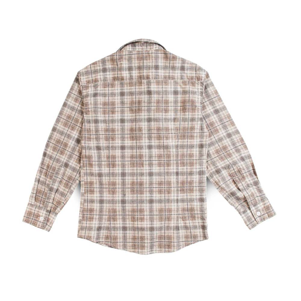 Nupkeet Camicia in Popeline Stampa Tartan – Lucrino In Vendita