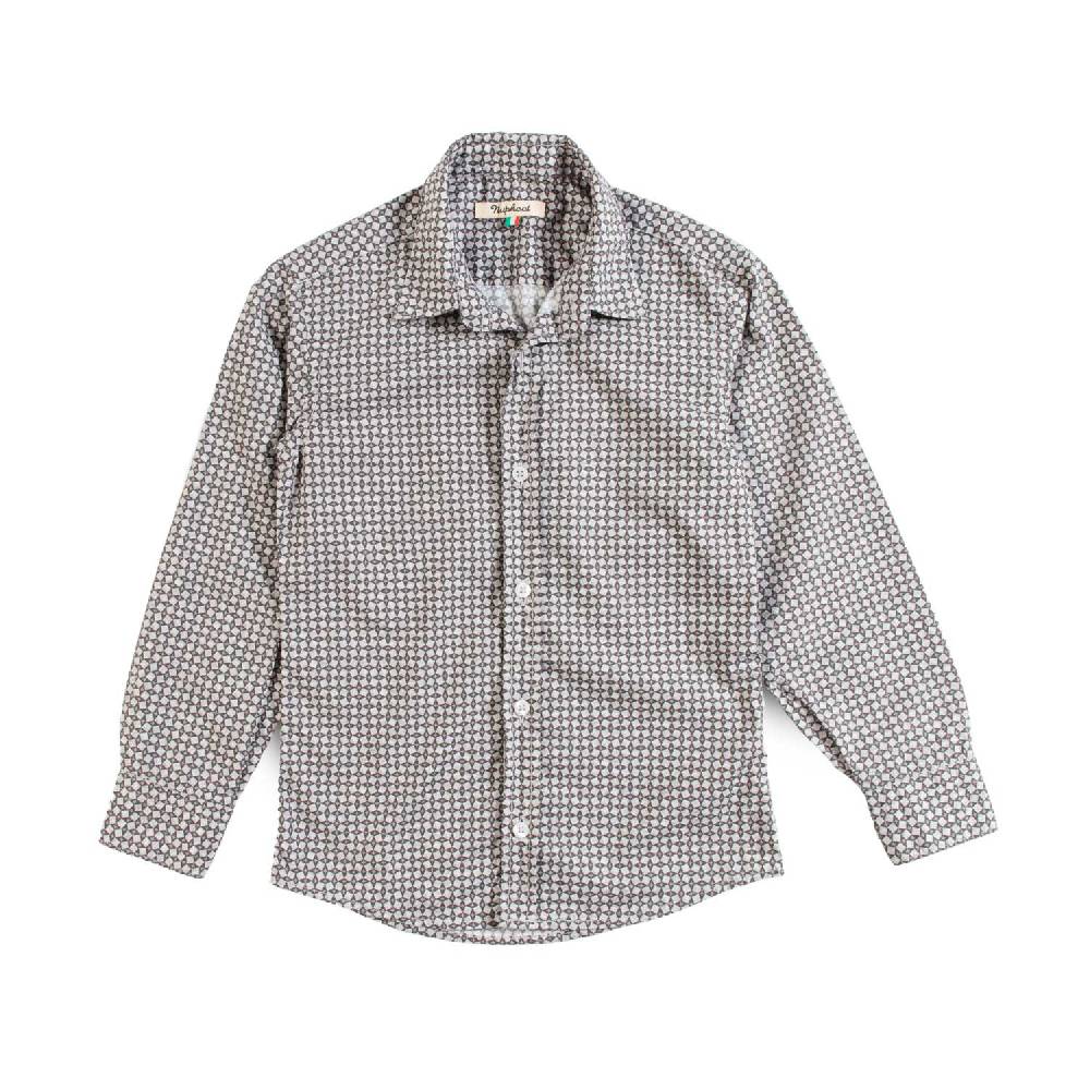 Nupkeet Camicia in Popeline Stampa Geometrica – Piave Saldi