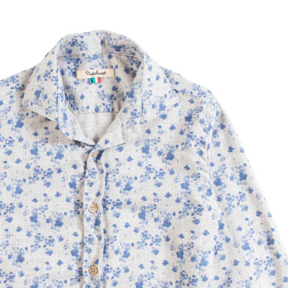 Nupkeet Camicia a Fiori in Flanella – Levico Negozio
