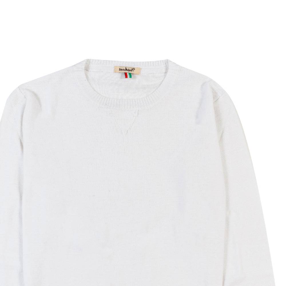 Nupkeet Pullover tricot bianco Capalbio Soddisfazione Garantita